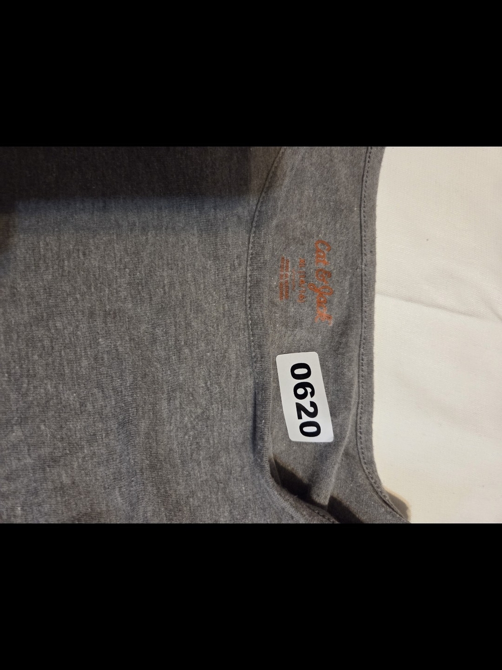 Cat & Jack Gray Girls Tank Top